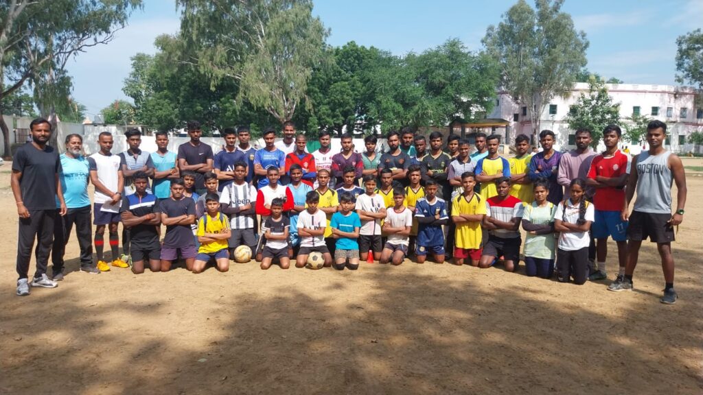 दो दिवसीय फुटबॉल लीग में 47 खिलाड़ियों में से 20 फाइनल के लिए चयनित