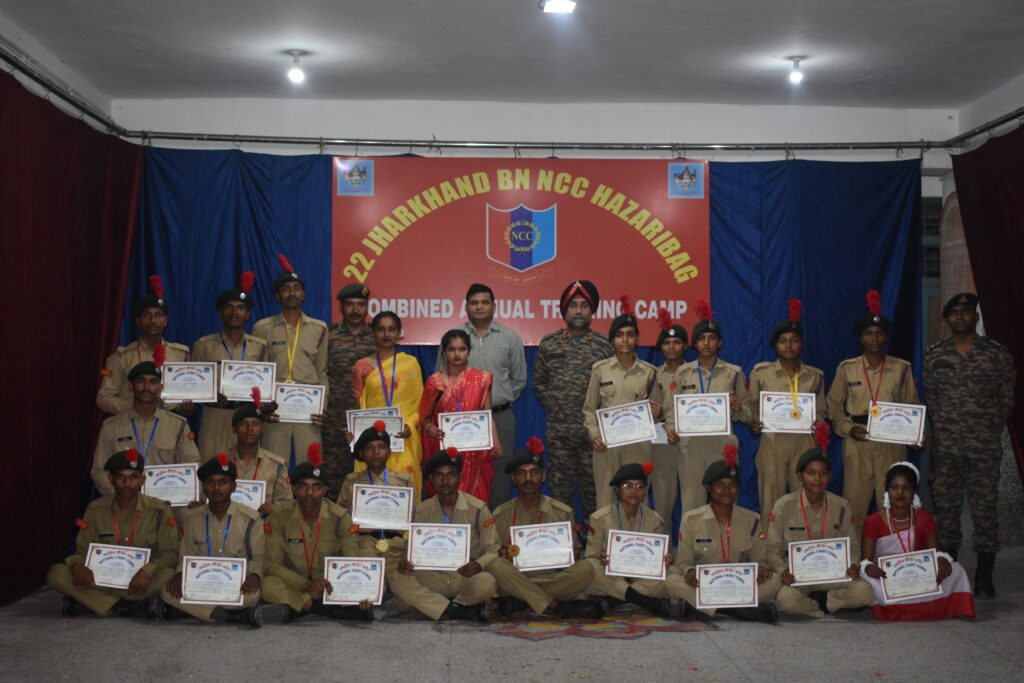 जवाहर नवोदय विद्यालय में 10 दिनों तक 502 एनसीसी कैडेटों को मिली ट्रेनिंग