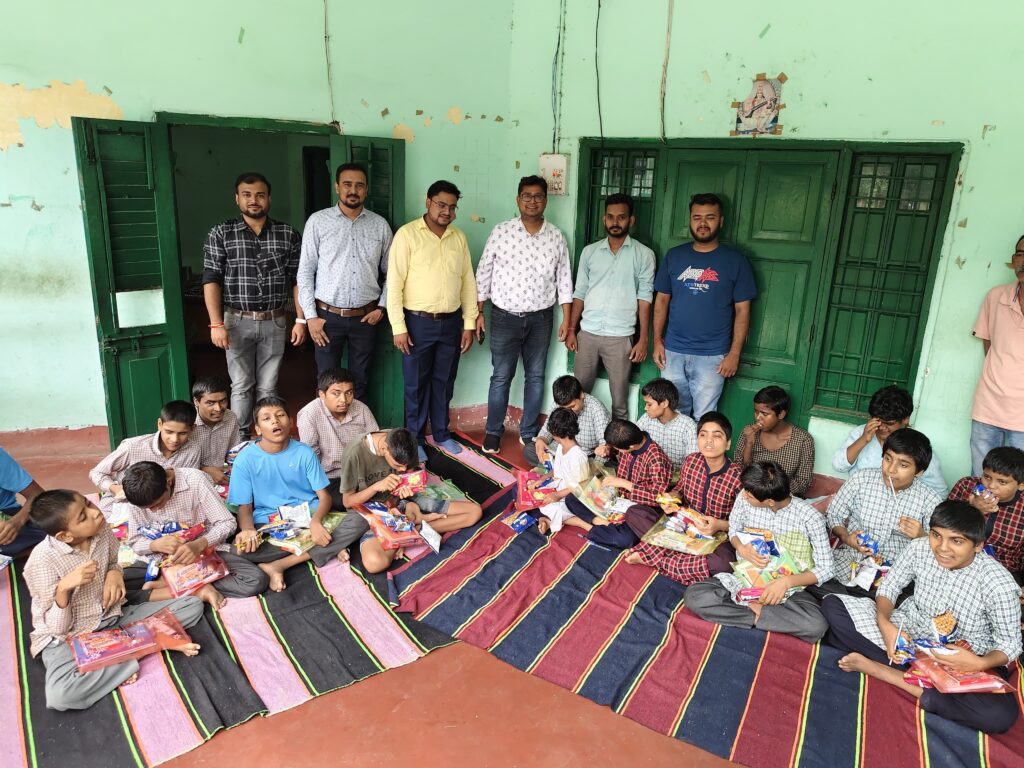 दिव्यांग आवासीय विद्यालय में मनाया गया चार्टर्ड अकाउंटेंट डे