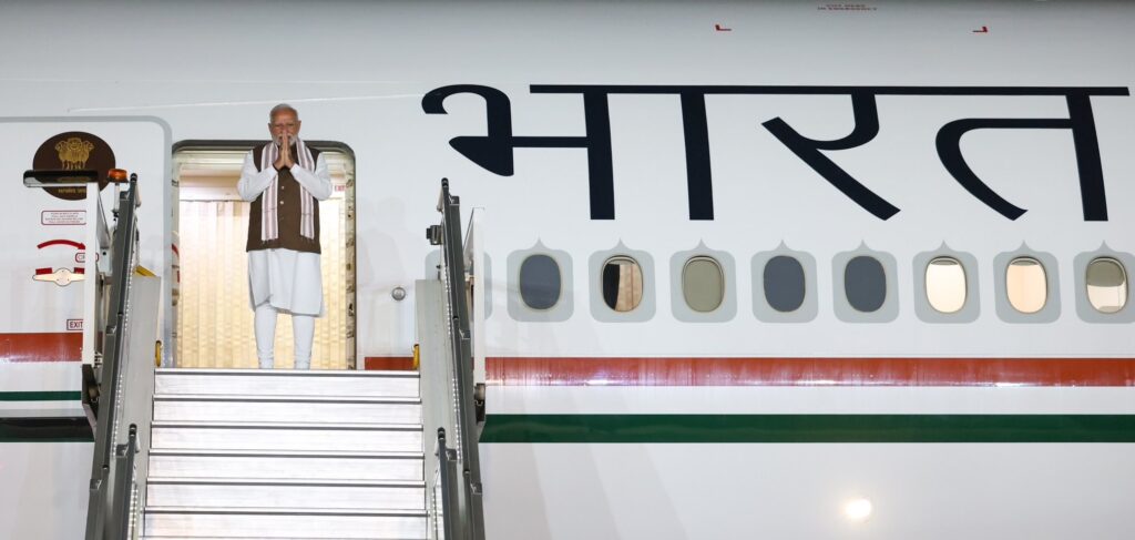 पीएम मोदी संयुक्त राज्य अमेरिका की तीन दिवसीय यात्रा पर रवाना