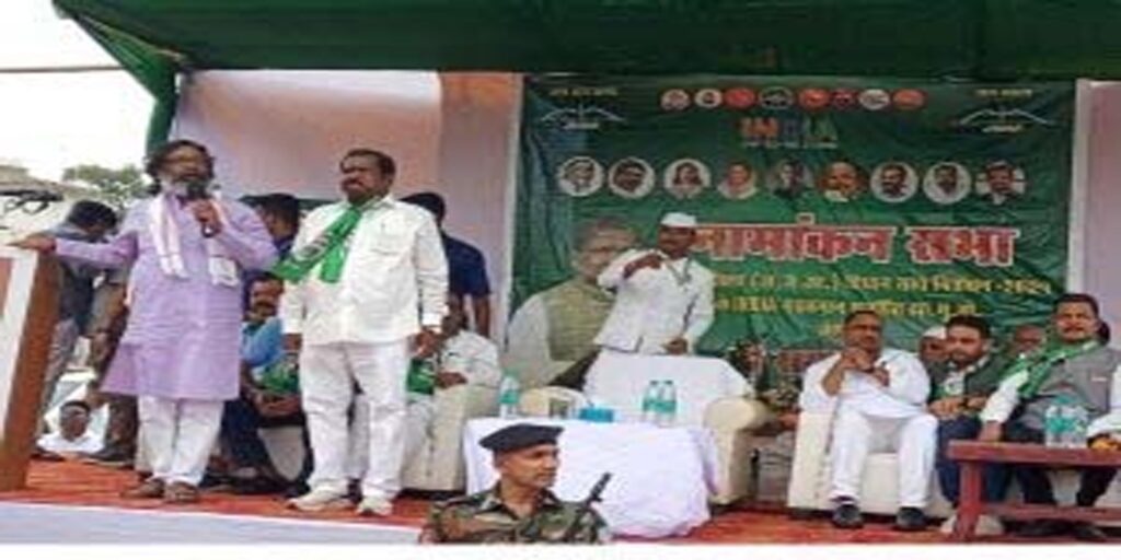 राज्य का बकाया 1.36 लाख करोड़ मांगा तो जेल में डाल दिया : हेमंत सोरेन