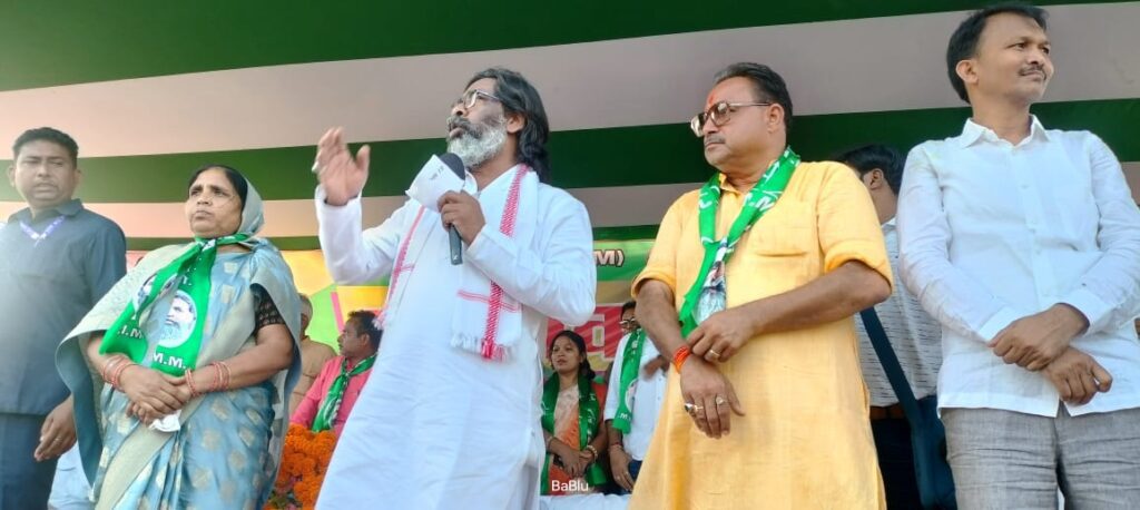 दुबारा सत्ता में आते ही भवनाथपुर में लगाया जाएगा पावर प्लांट: हेमंत सोरेन