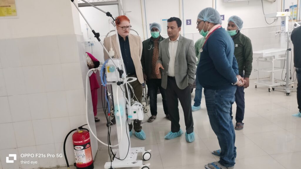 एमआरएमसीएच के एसएनसीयू वार्ड में शॉर्ट सर्किट से लगी आग, बड़ा हादसा टला