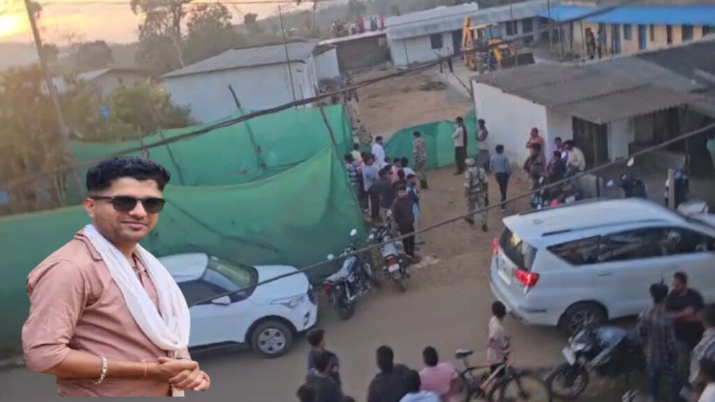 ठेकेदार के अहाते में सेप्टिक टैंक में मिला तीन दिन से लापता पत्रकार का शव