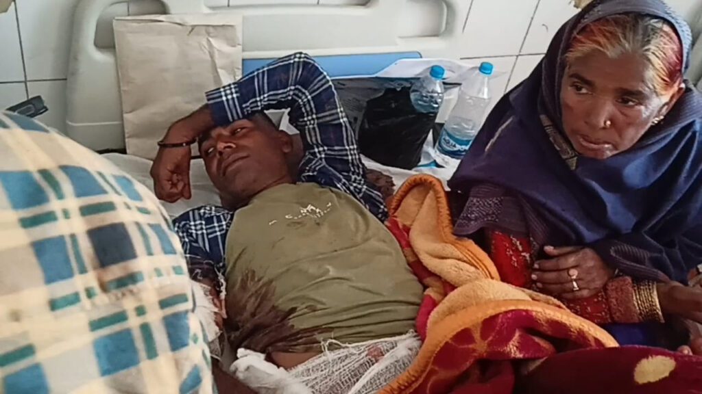 युवक को हाथ एवं पेट में लगी गोली, एमआरएमसीएच में भर्ती