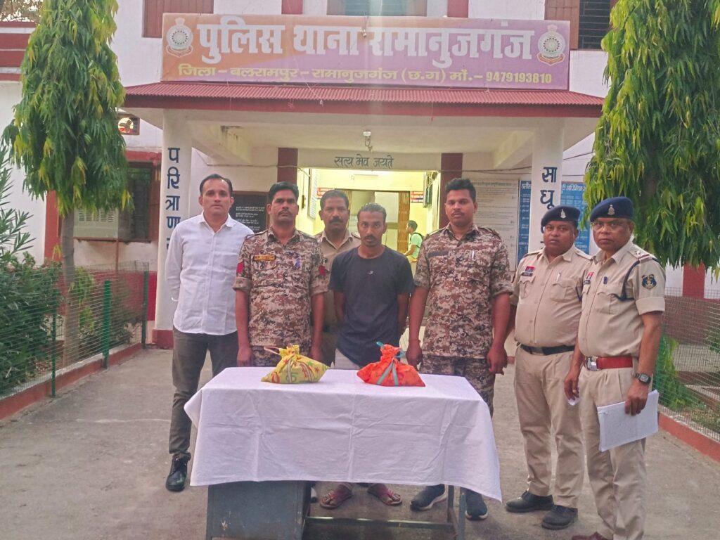 झारखंड से 89 नशीली इंजेक्शन खरीदकर छत्तीसगढ़ में बेचने के लिए ला रहे नाबालिग समेत एक आरोपित पकड़ाया
