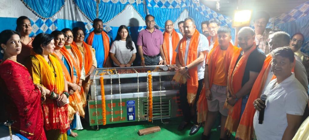 मारवाड़ी मंच ने सौंपा मर्चरी वाहन, विधायक ने सराहा