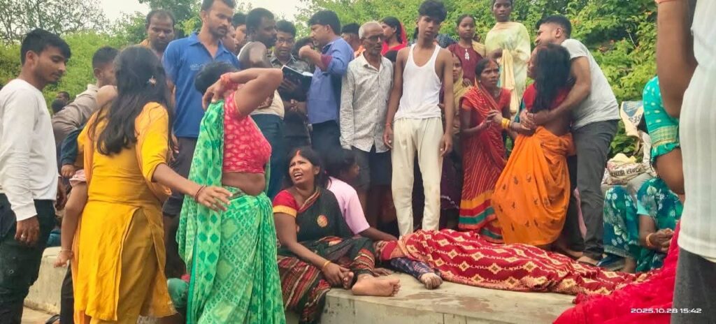 हजारीबाग में एक ही परिवार के चार लड़कियों की तालाब में डूबने से मौत