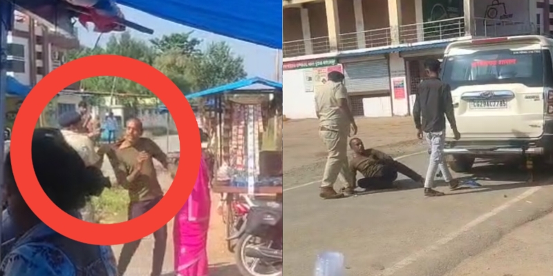 वर्दी का रौब : बस स्टैंड पर आबकारी अफसर की दबंगई का वीडियो वायरल, इंसानियत हुई शर्मसार