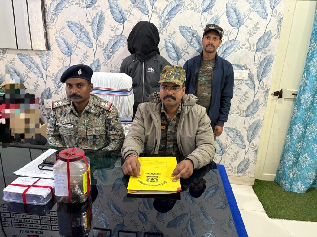 अफीम के साथ अफीम तस्कर गिरफ्तार