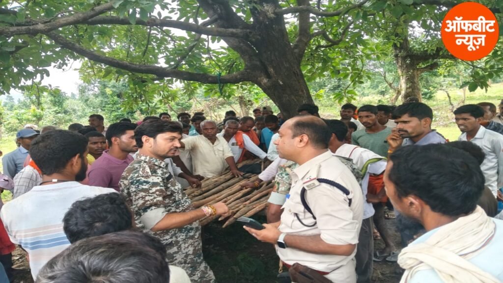 100 एकड़ वनभूमि में पेड़ों की कटाई की खबर के बाद वन विभाग का एक्शन, पुलिस बल के साथ पहुंची टीम