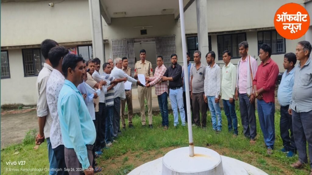 सोशल मीडिया पर विवादित गाने को लेकर सेन-नाई समाज नाराज, कार्रवाई की मांग को लेकर पुलिस को सौंपा ज्ञापन
